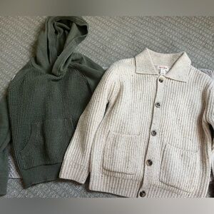 Cat & Jack Olive Knit Sweater